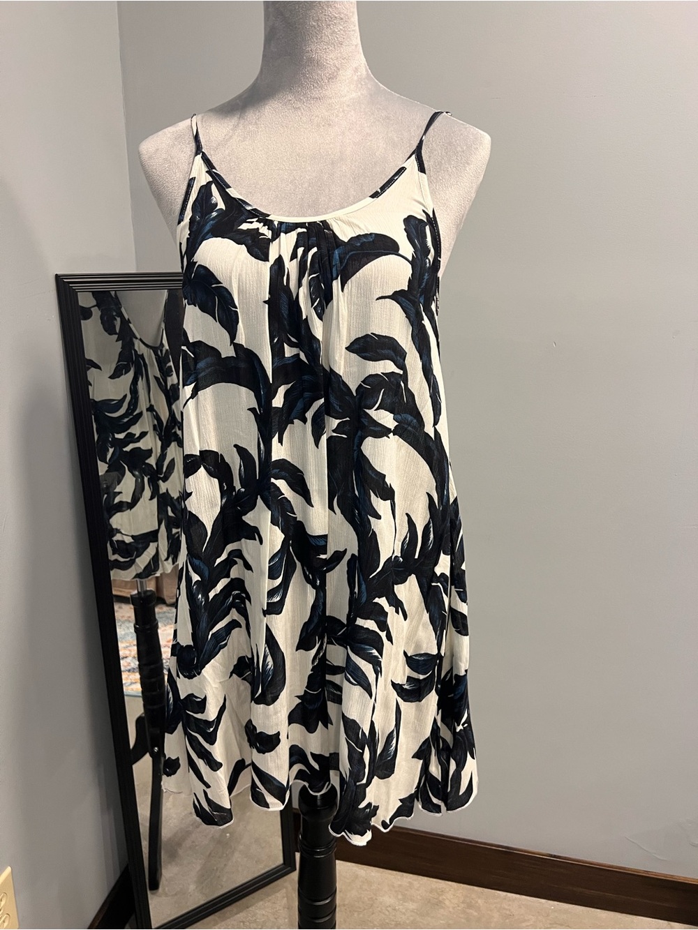 Elan spaghetti strap swing dress